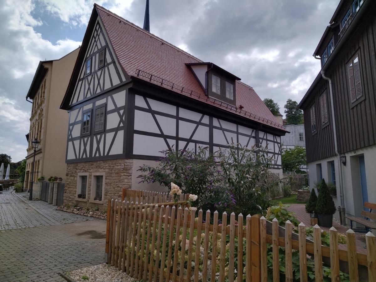 Aussergewoehnliches, Historisches, Spaetgotisches Wohnhaus Von 1519, Gries 5 Gera Buitenkant foto