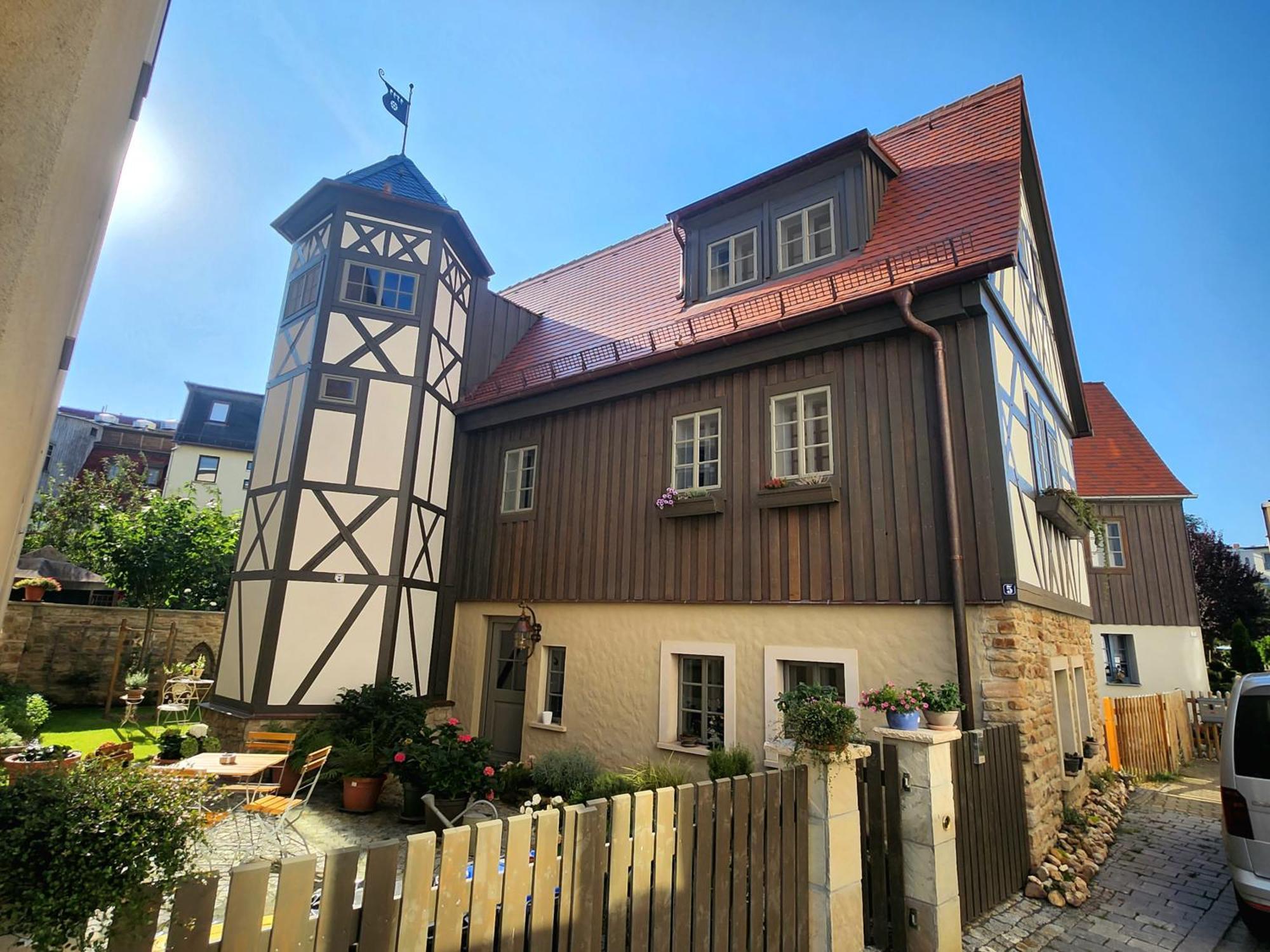 Aussergewoehnliches, Historisches, Spaetgotisches Wohnhaus Von 1519, Gries 5 Gera Buitenkant foto